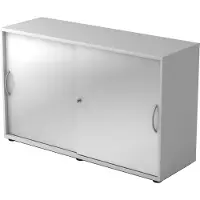 Bümö Schiebetürenschrank office - 2 Ordnerhöhen