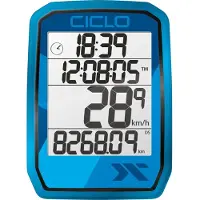 Ciclosport Tachometer Protos 105 Verkabelt - Blau - modrý