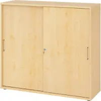 Bümö Schiebetürenschrank office - 3 Ordnerhöhen
