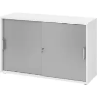 Bümö Schiebetürenschrank office - 2 Ordnerhöhen