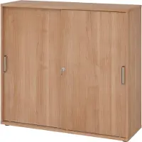 Bümö Schiebetürenschrank office - 3 Ordnerhöhen