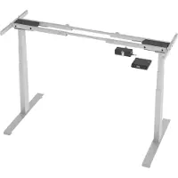 Bümö lite Schreibtischgestell - Farbe: Silber
