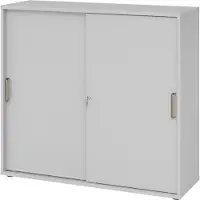 Bümö Schiebetürenschrank office - 3 Ordnerhöhen