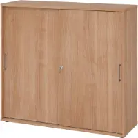 Bümö Schiebetürenschrank office - 3 Ordnerhöhen