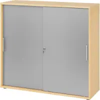 Bümö Schiebetürenschrank office - 3 Ordnerhöhen