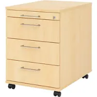 Bümö office Rollcontainer - 3 Materialschubladen