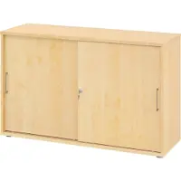 Bümö Schiebetürenschrank office - 2 Ordnerhöhen