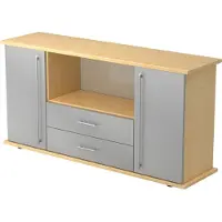 Bümö office Sideboard mit 2 Schübe & 2 Türen