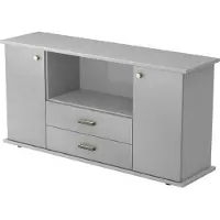 Bümö office Sideboard mit 2 Schübe & 2 Türen
