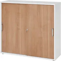 Bümö Schiebetürenschrank office - 3 Ordnerhöhen