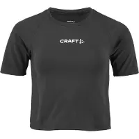 Craft Rush 2.0 Crop Top Damen - Schwarz