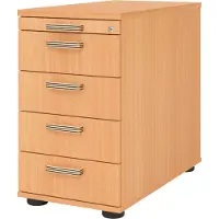Bümö office Standcontainer - mit 4 Schubladen