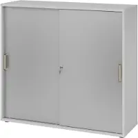 Bümö Schiebetürenschrank office - 3 Ordnerhöhen