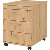 Bümö office Rollcontainer - 3 Materialschubladen
