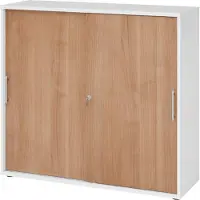 Bümö Schiebetürenschrank office - 3 Ordnerhöhen
