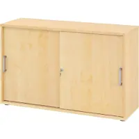 Bümö Schiebetürenschrank office - 2 Ordnerhöhen