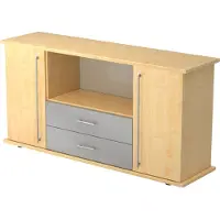 Bümö office Sideboard mit 2 Schübe & 2 Türen