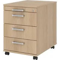 Bümö office Rollcontainer - 3 Materialschubladen