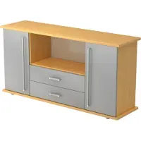 Bümö office Sideboard mit 2 Schübe & 2 Türen