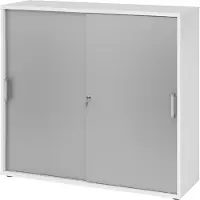 Bümö Schiebetürenschrank office - 3 Ordnerhöhen