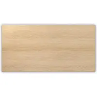 Bümö DIY Schreibtischplatte - Größe: 160 x 80 cm, Nachbildung: Eiche