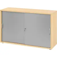 Bümö Schiebetürenschrank office - 2 Ordnerhöhen