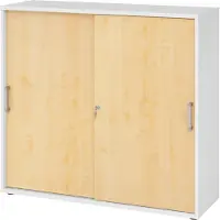 Bümö Schiebetürenschrank office - 3 Ordnerhöhen