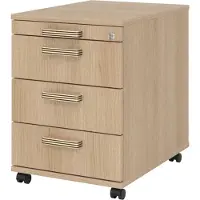 Bümö office Rollcontainer - 3 Materialschubladen