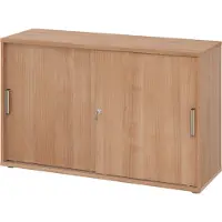 Bümö Schiebetürenschrank office - 2 Ordnerhöhen