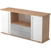 Bümö office Sideboard mit 2 Schübe & 2 Türen