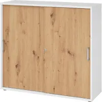 Bümö Schiebetürenschrank office - 3 Ordnerhöhen
