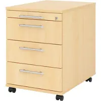 Bümö office Rollcontainer - 3 Materialschubladen