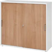 Bümö Schiebetürenschrank office - 3 Ordnerhöhen