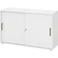 Bümö Schiebetürenschrank office - 2 Ordnerhöhen