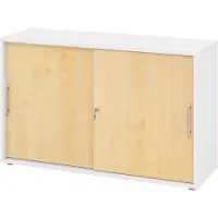 Bümö Schiebetürenschrank office - 2 Ordnerhöhen