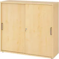 Bümö Schiebetürenschrank office - 3 Ordnerhöhen