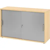 Bümö Schiebetürenschrank office - 2 Ordnerhöhen