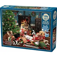 Cobble Hill XXL Teile - Weihnachten Welpen 500 Teile Puzzle Cobble-Hill-45091