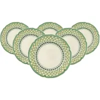 Villeroy & Boch Frühstücksteller "Frühstücksteller French Garden Orange ø 20,7 cm 6er Set bunt"