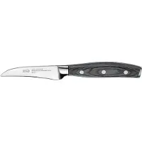 Rösle Schälmesser "WOLFGREY, 8 cm, Griff Pakka"