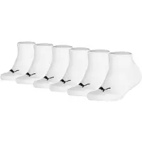 Puma Kinder Sneakersocken 6er Pack - Invisible, ECOM, einfarbig, Logo