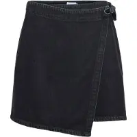 Object Denim Wickelrock Schwarz 34