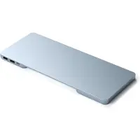 Satechi ST-UCISDS, Kabelgebunden, USB 3.2 Gen 2 (3.1 Gen 2) Type-C, Silber, MicroSD (TransFlash), SD, NVMe, SATA, M.2