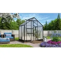Vitavia Gewächshaus »Apollo Plus 2500«, BxHxL: 195 x 209,5 x 131 cm - grau