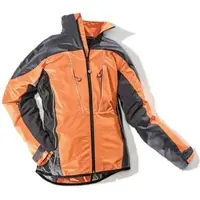 Bullstar Jacke, orange/anthrazit, Elastan/Polyester, Gr. L