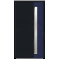 KNOCK Aluminium-Haustür »Marte«, anthrazit / stahlblau