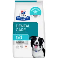Hill's Pet Nutrition T/D Dental Care Hundefutter mit Huhn | 3 x 10 kg
