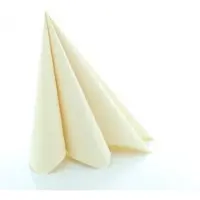 Sovie HORECA Serviette Creme aus Linclass Airlaid 40 x 40 cm, 50 Stück
