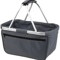 Halfar EINKAUFSKORB Korb Tasche Shopper Basket 6 Farben, anthrazit