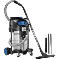 Nilfisk ATTIX 40-01 PC INOX Nass-/Trockensauger - Wechselstrom, Leistung: 1200 W - Fassungsvermögen: 37 l; 107413593